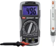 Multimetry - Voltcraft Zestaw pomiarowy DT-TEST-KIT 150 multimetr cyfrowy + tester napięcia CAT III 600 V - miniaturka - grafika 1